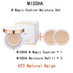 MISSHA M Magic Cushion Moisture #21 #23 Perfect Air Cushion Concealer Whitening Brighten Face Foundation Cream Korea Cosmetics